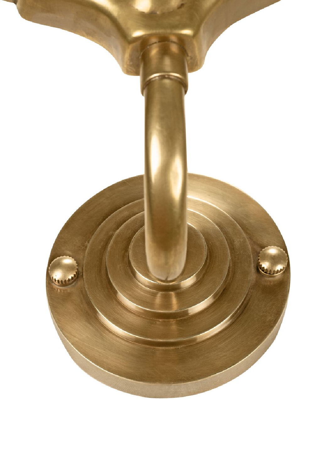 Gold Scalloped Wall Lamp | Versmissen Bonaire | Oroa.com