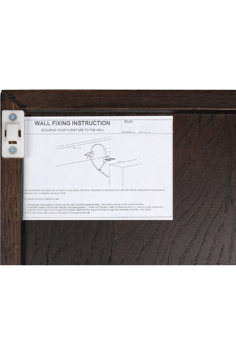 Dark Oak Bookcase | Oroa.com