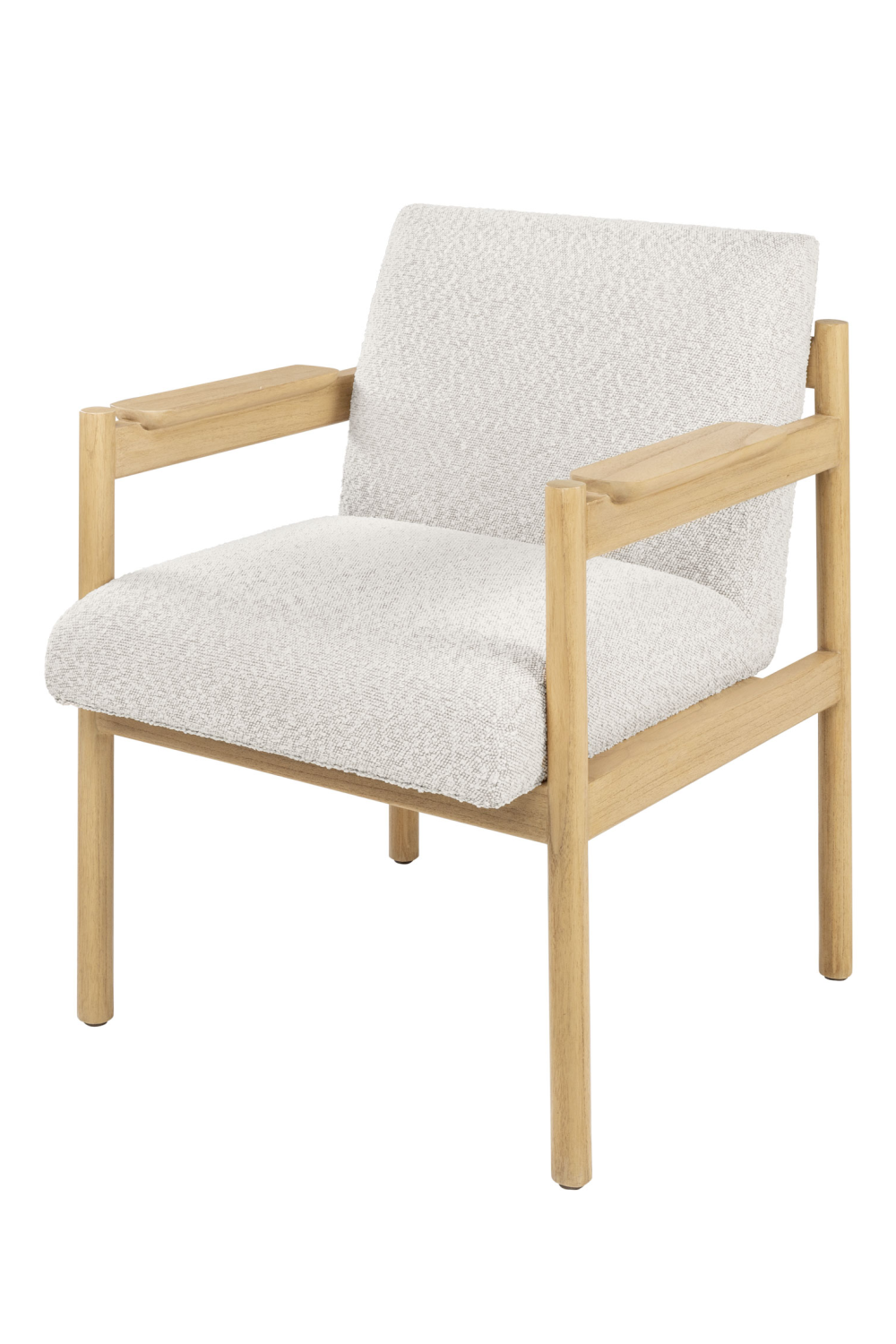 Minimalist Upholstered Dining Armchair | Versmissen Casca | Oroa.com