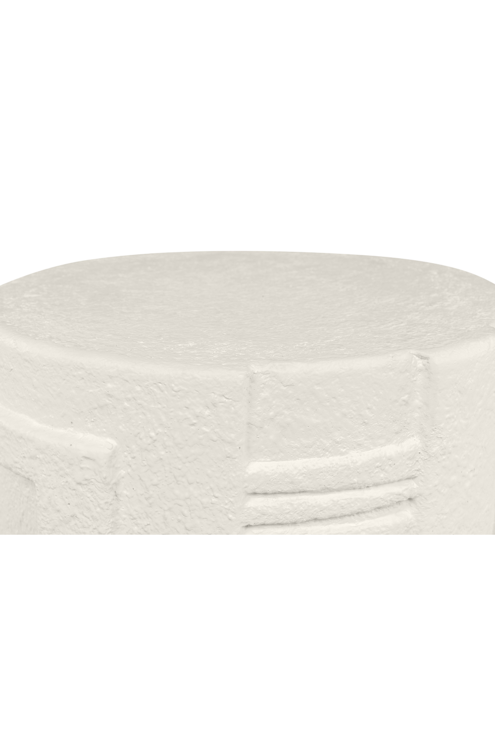 Carved Cylindrical Occasional Table | Versmissen Glitch | Oroa.com