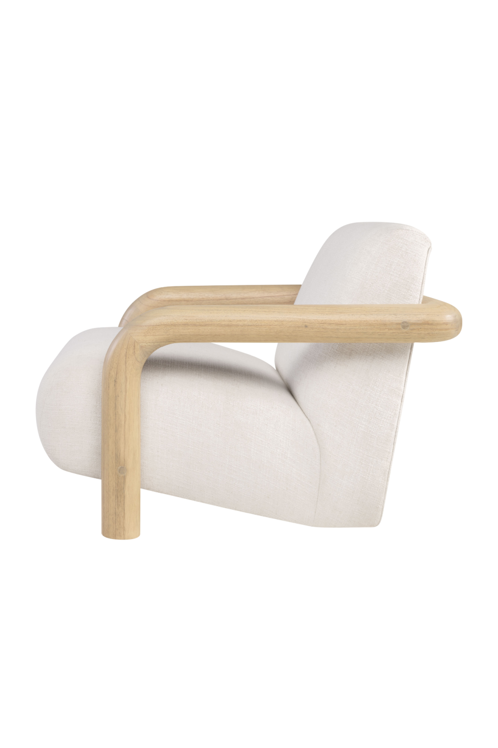 White Modern Lounge Chair | Versmissen Goma | Oroa.com