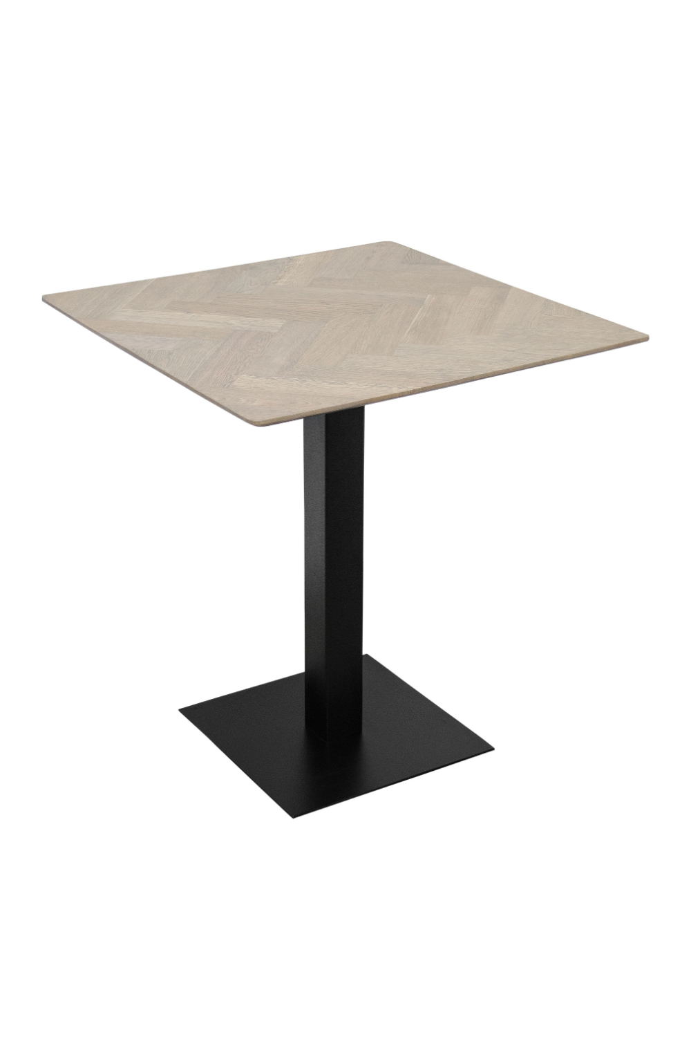 Square Pedestal Dining Table | Versmissen Herringbone | Oroa.com