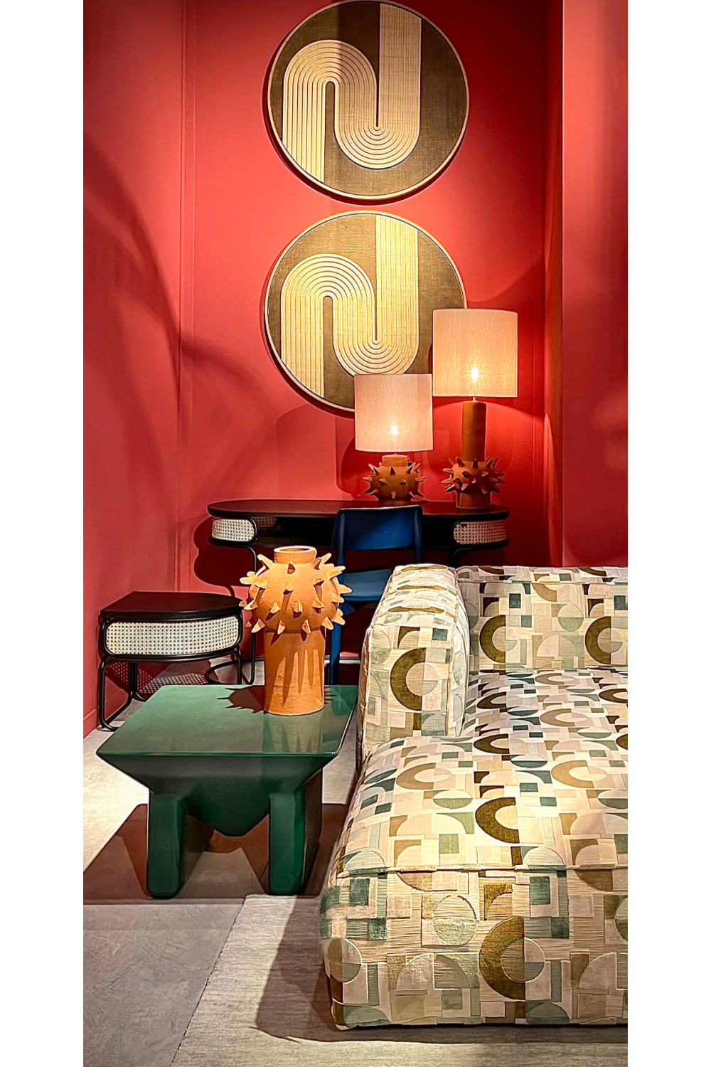 Organic Terracotta Table Lamp L | Versmissen Herrison | Oroa.com