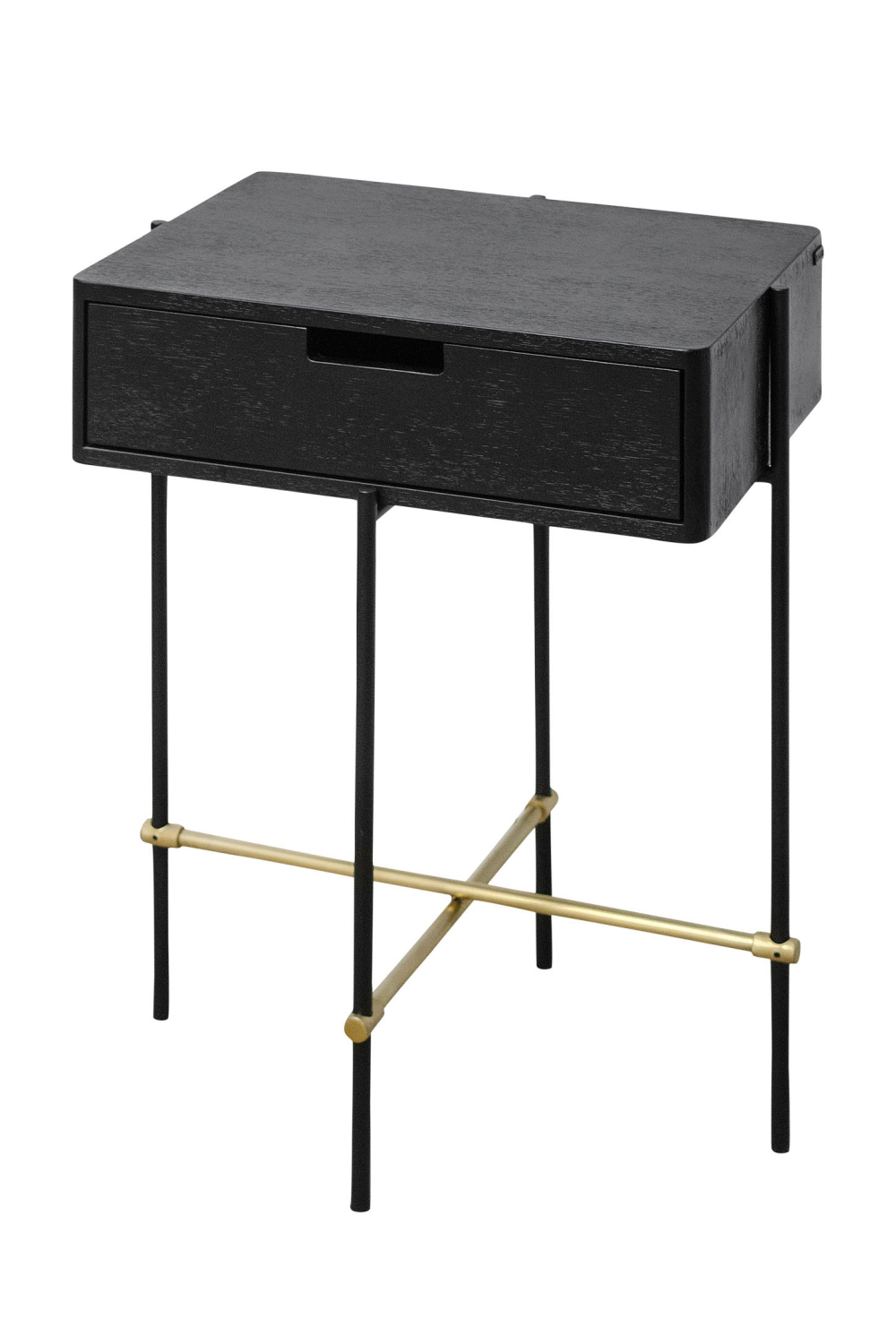 Black One-Drawer Cabinet | Versmissen Highline | Oroa.com