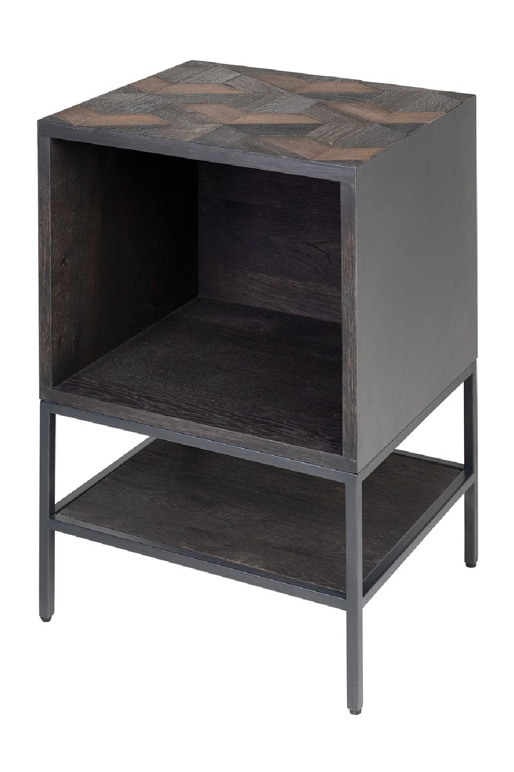Oak Parquet Bedside Cabinet | Versmissen Illusion | Oroa.com