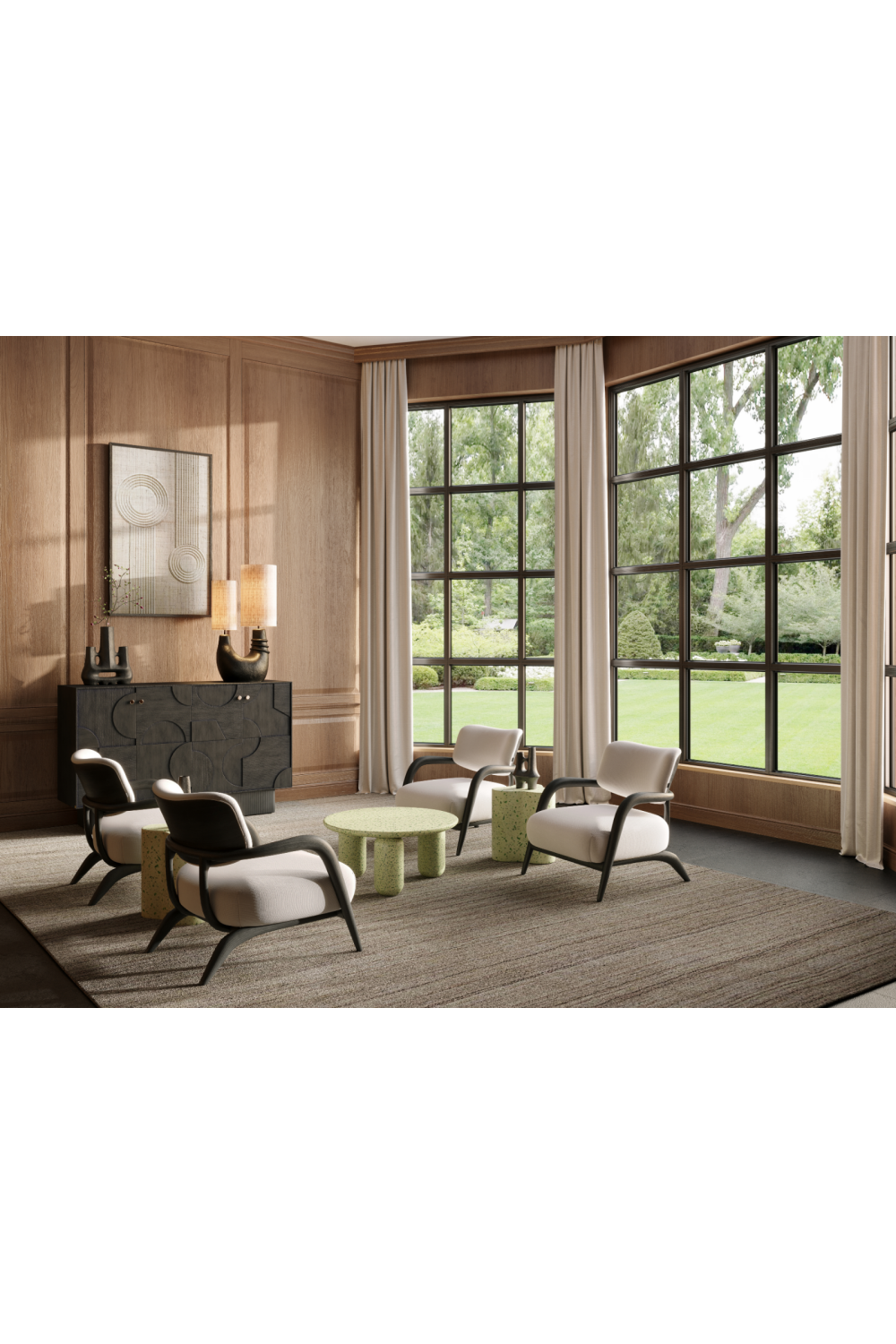 Off-White Lounge Chair | Versmissen Lobi | Oroa.com