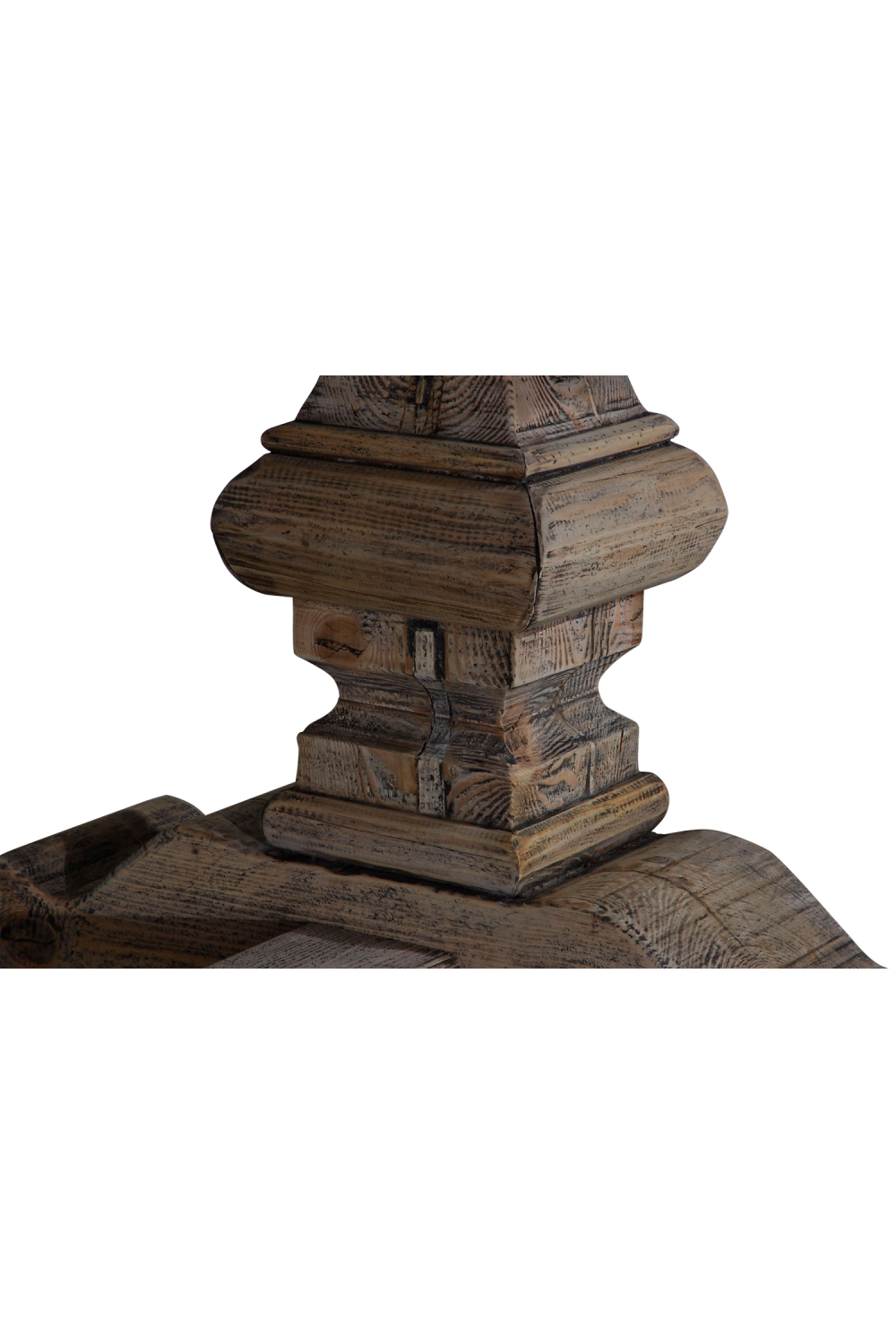 Reclaimed Pine Dining Table | Versmissen Column | Oroa.com