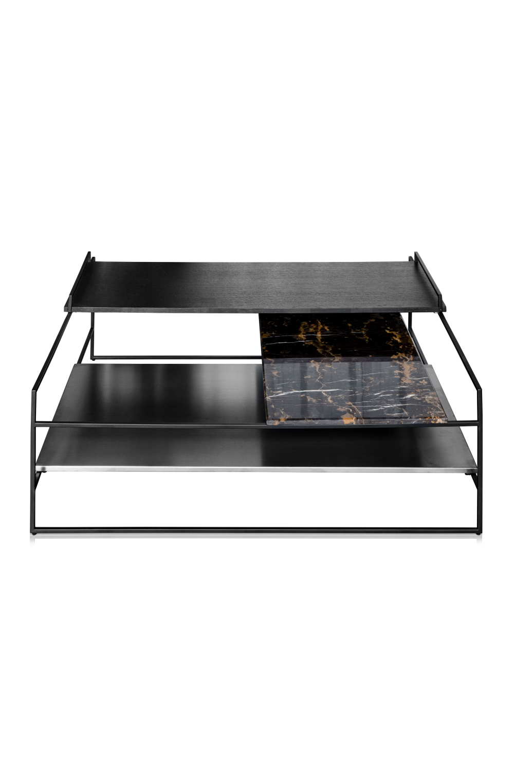 Multi-layered Black Coffee Table | Versmissen Architect | Oroa.com