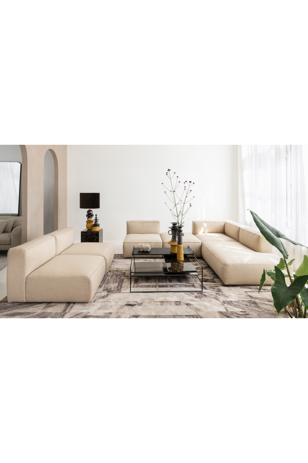 Multi-layered Black Coffee Table | Versmissen Architect | Oroa.com