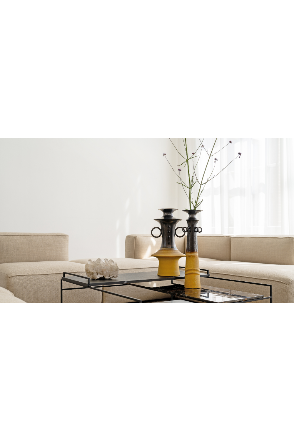 Multi-layered Black Coffee Table | Versmissen Architect | Oroa.com