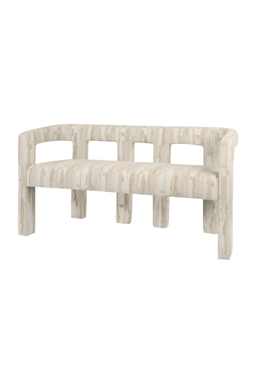 Beige Upholstered Bench | Versmissen Madison | Oroa.com
