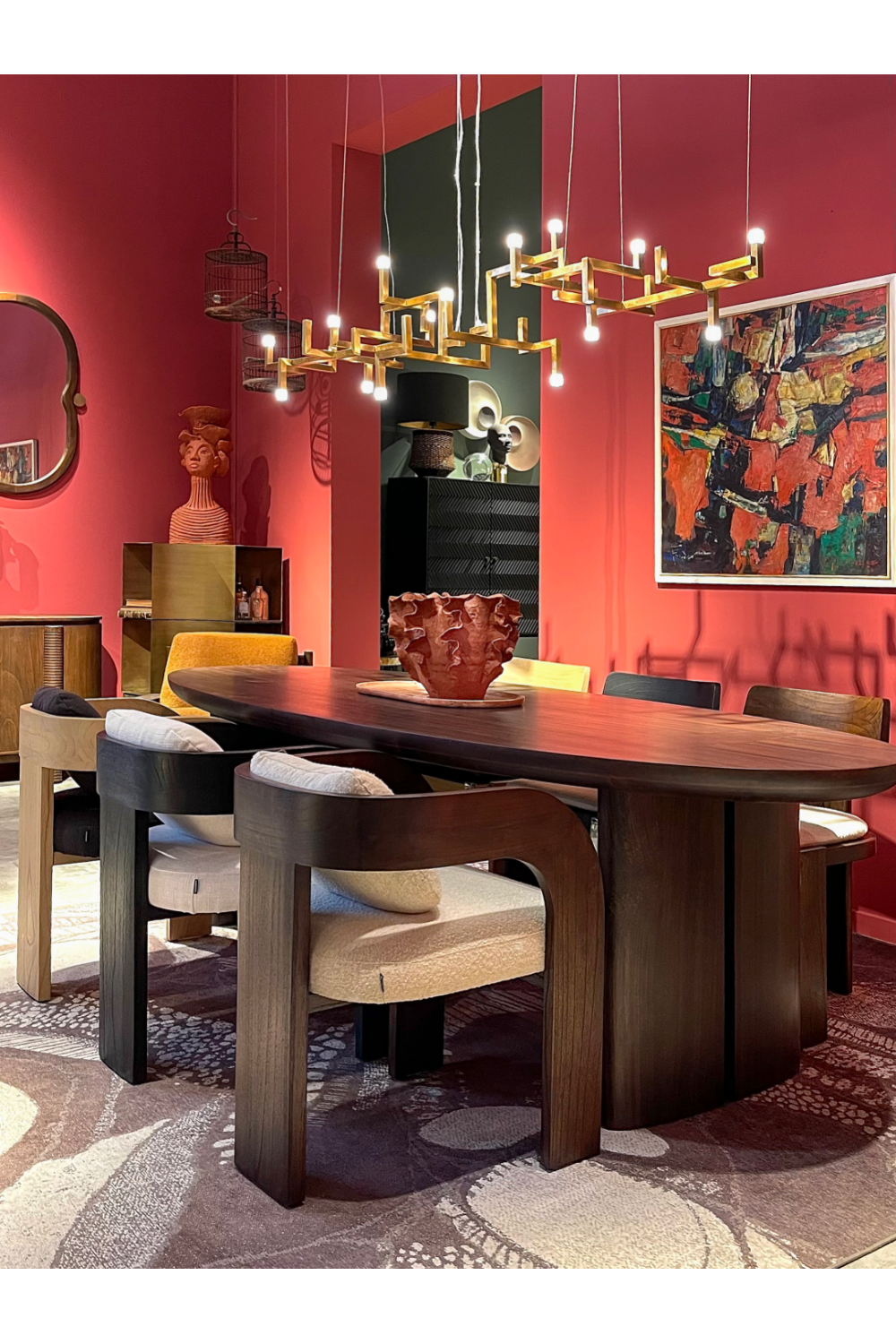 Modern Curved Dining Chair | Versmissen Maravi | Oroa.com