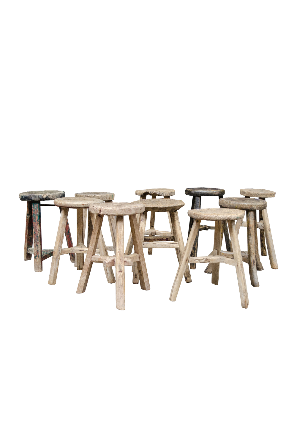 Wooden Round Stool | Versmissen | Oroa.com