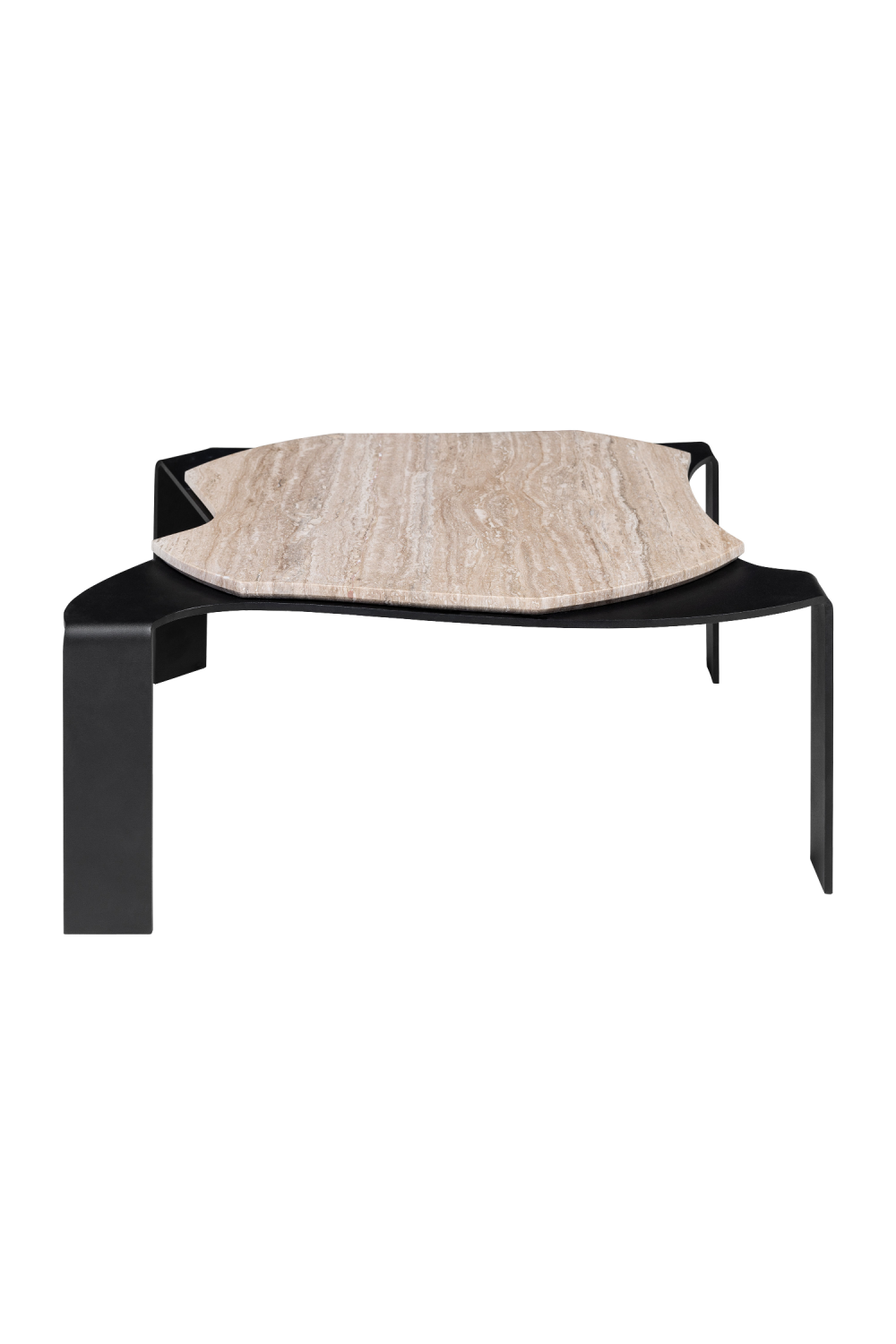 Beige Travertine Coffee Table | Versmissen Moon | Oroa.com