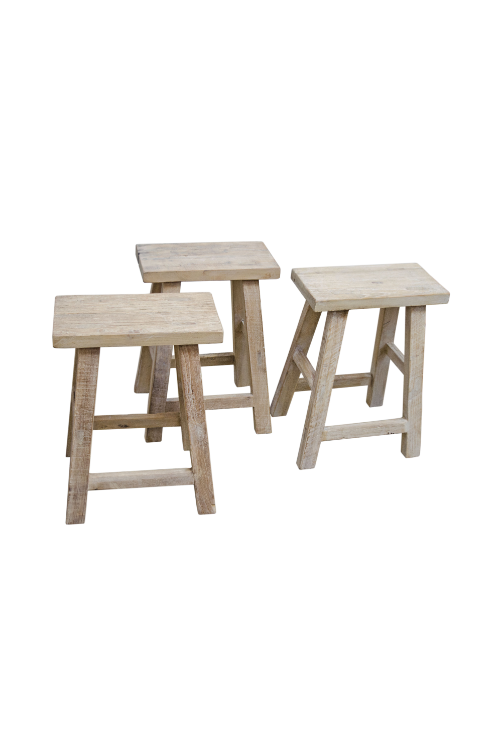 Reclaimed Elm Stool | Versmissen | Oroa.com