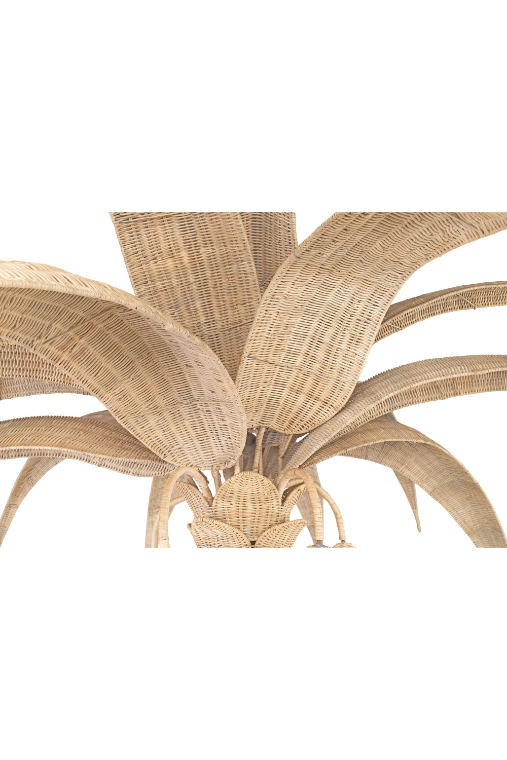 Handcrafted Rattan Floor Lamp | Versmissen Palm Tree | Oroa.com