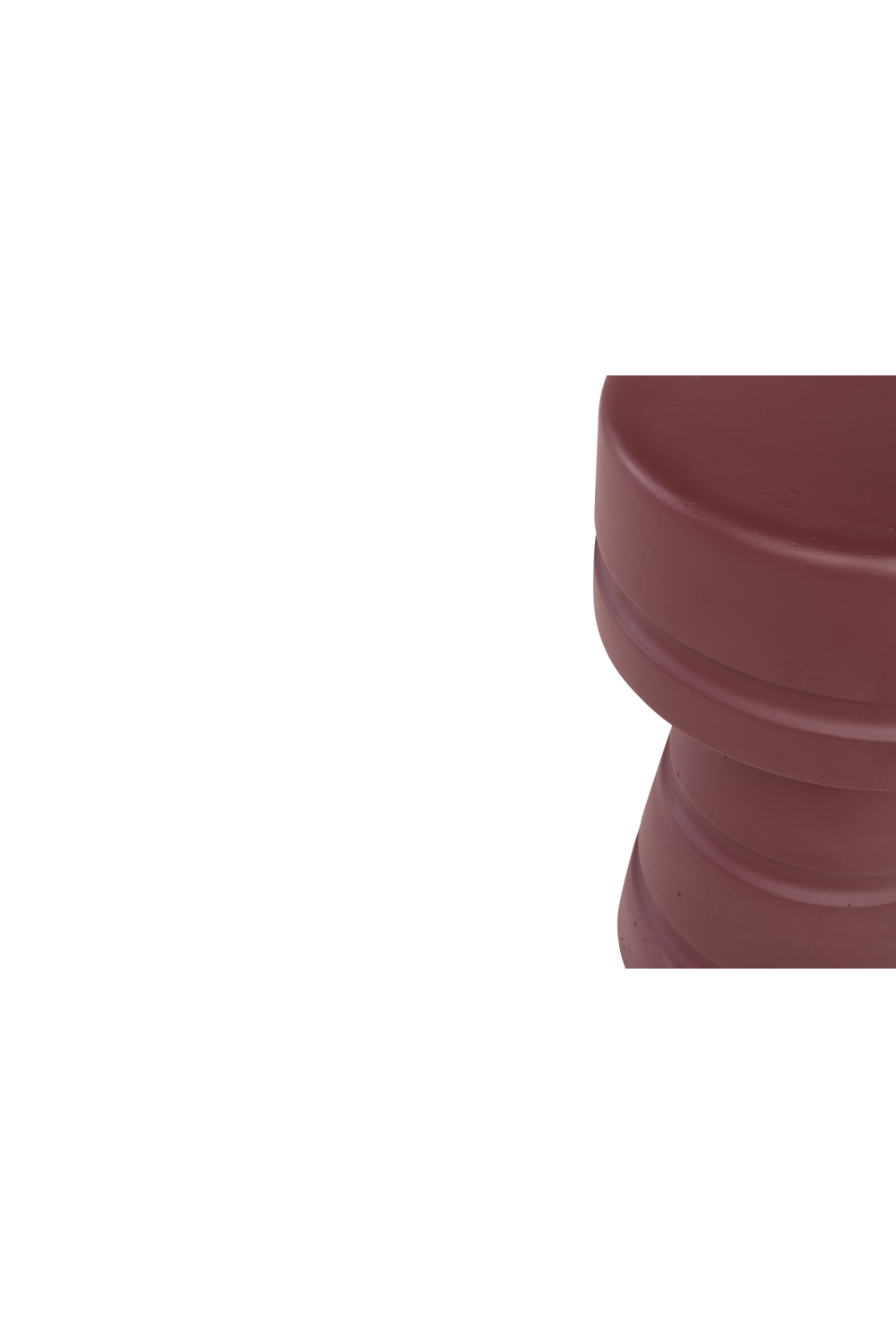 Burgundy Modern Table / Stool | Versmissen Pawn | Oroa.com