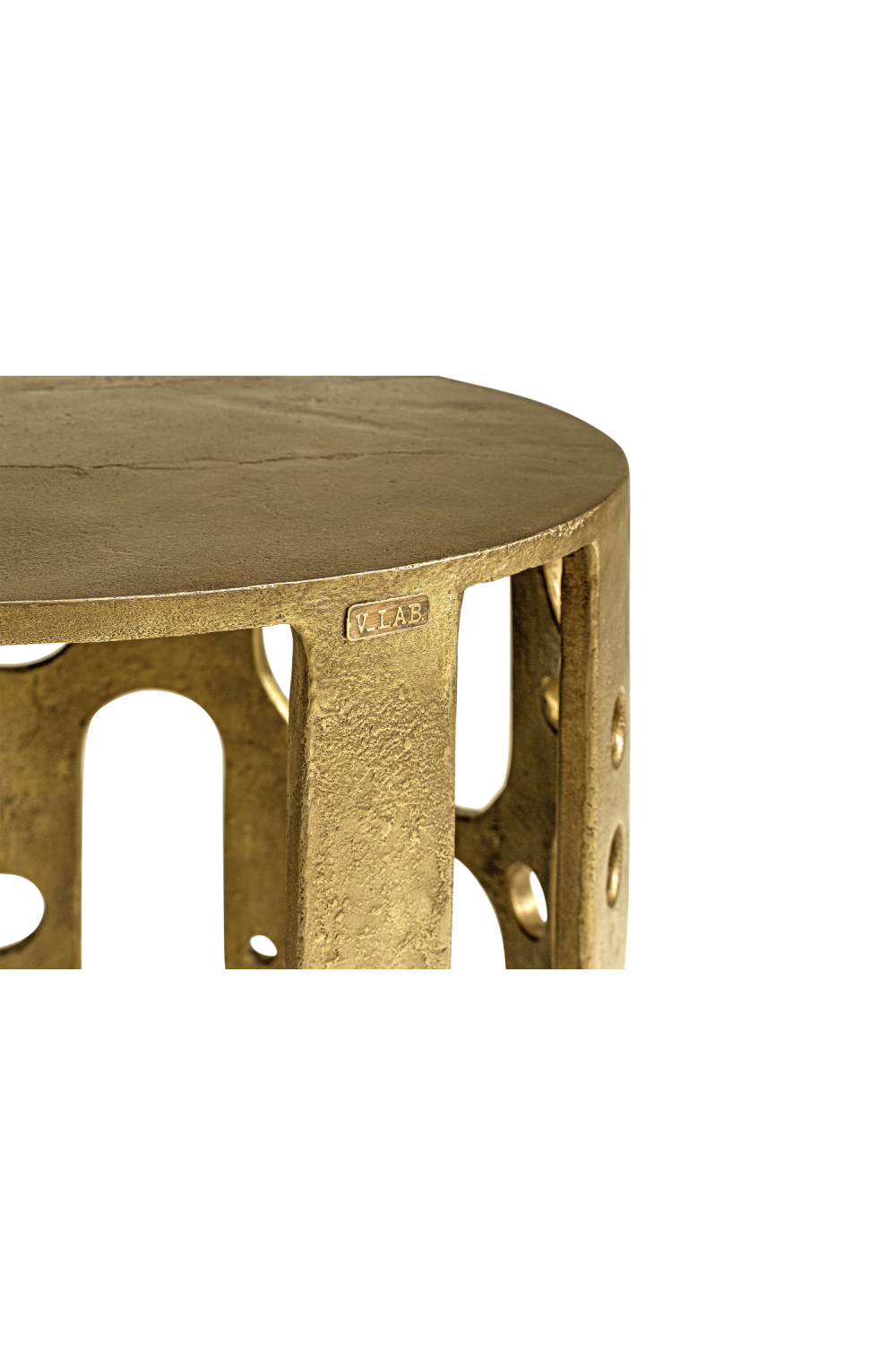 Bronze Carved Occasional Table | Versmissen Savage | Oroa.com