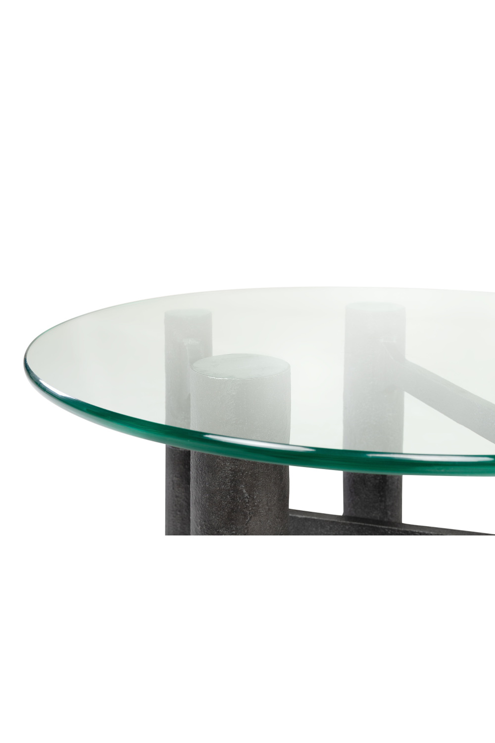 Round Glass Coffee Table | Versmissen Shad | Oroa.com