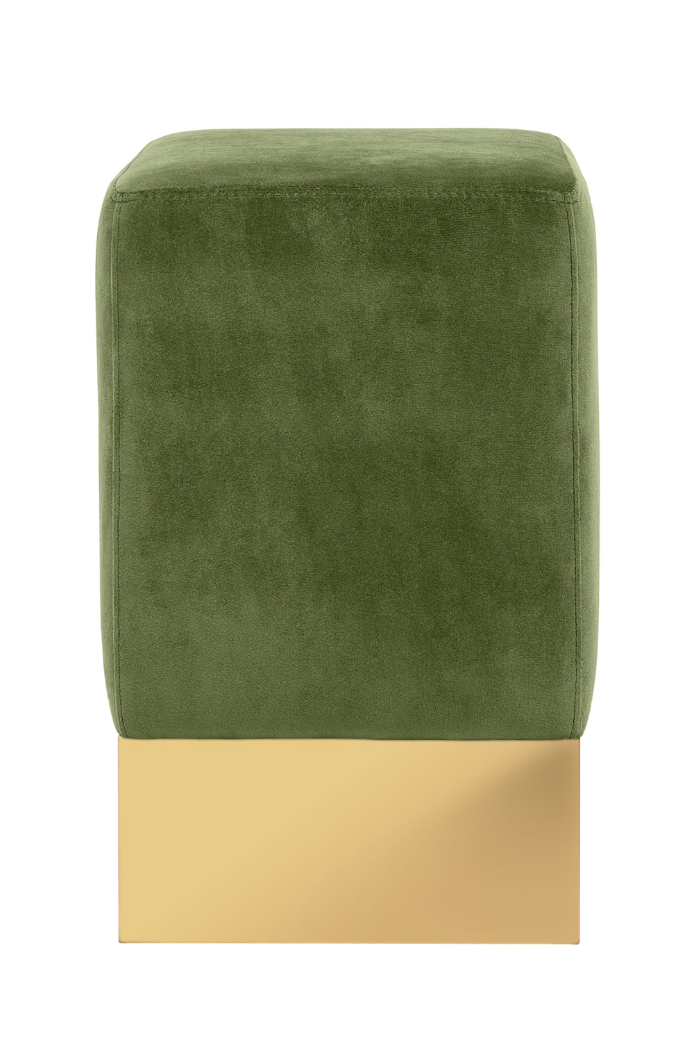 Square Velvet Modern Stool | Versmissen Stella | Oroatrade.com