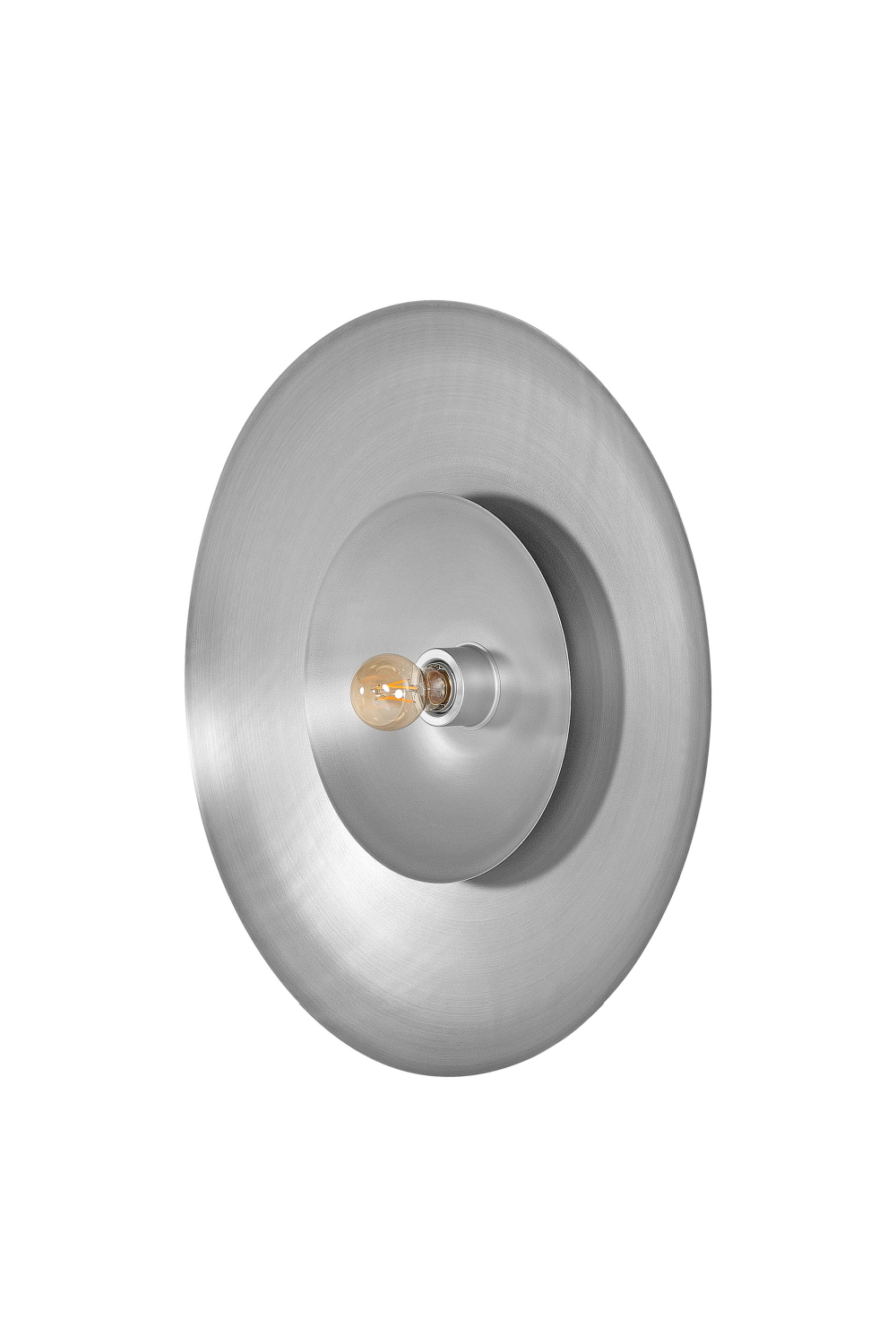 Circular Brass Wall Lamp L | Versmissen Zenith | Oroa.com