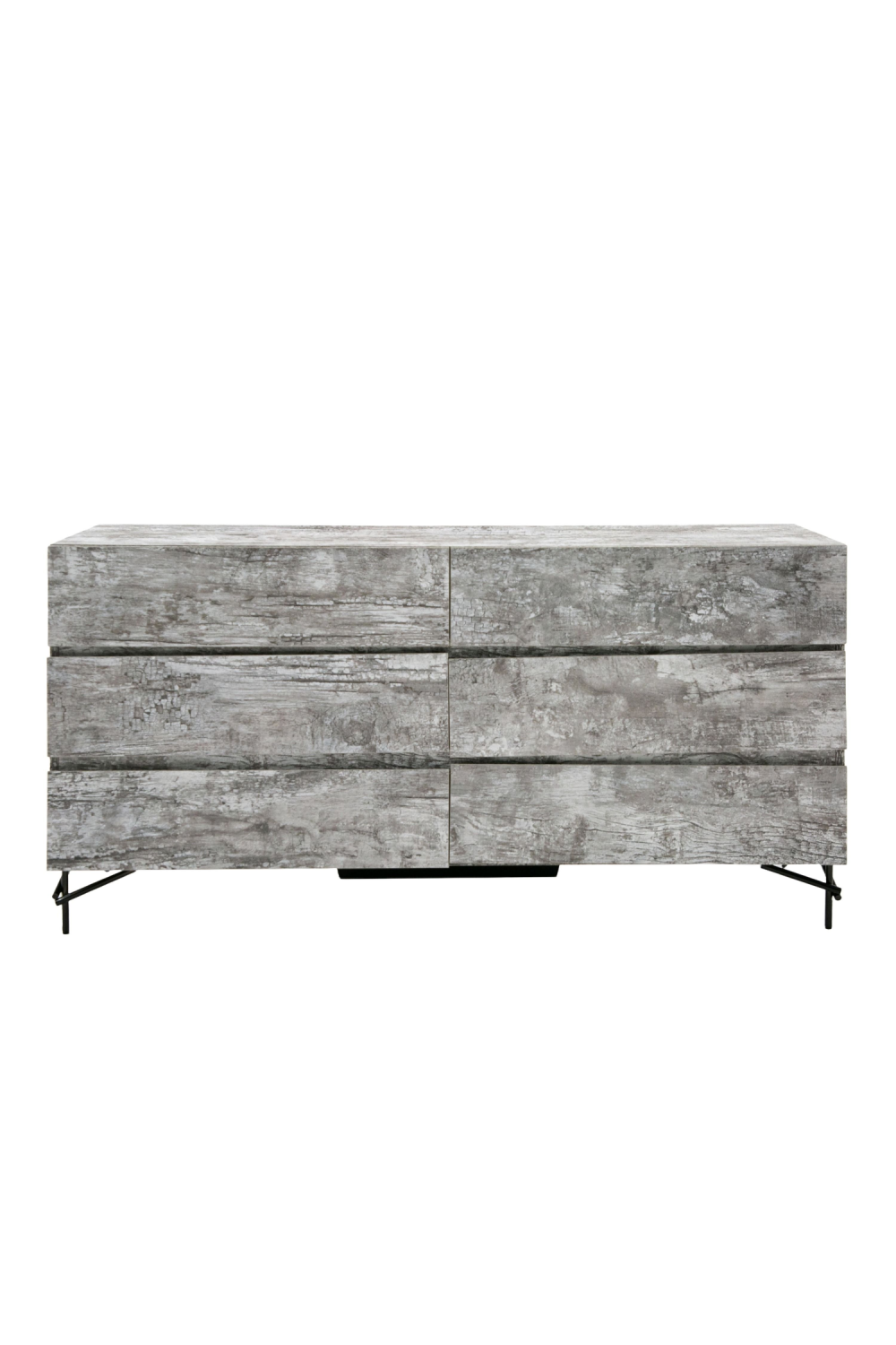 Gray Wooden 6-Drawer Dresser | OROA Modern Aria | Oroa.com