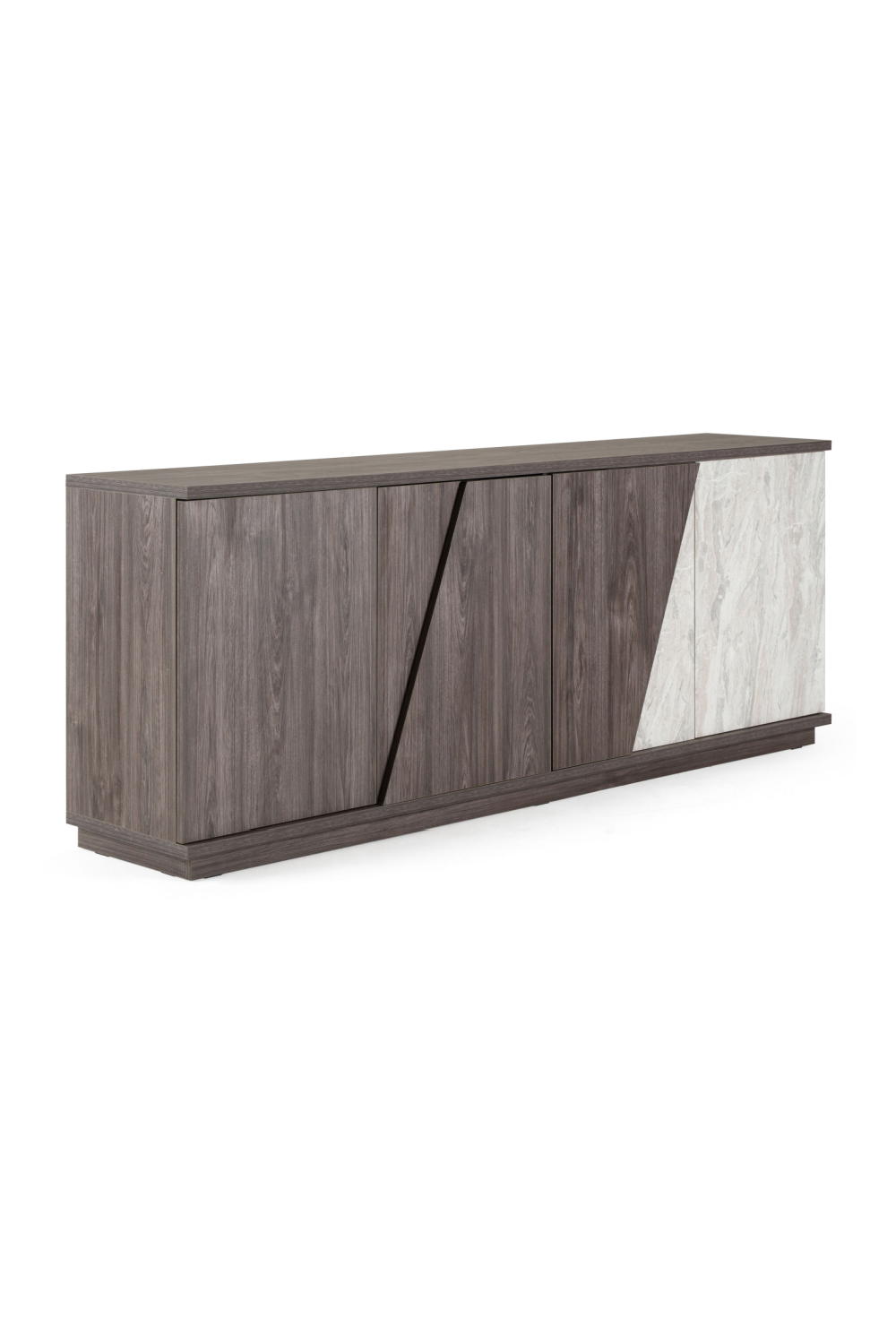 Gray Elm 4-Door Sideboard | OROA Modern Cairo | Oroa.com