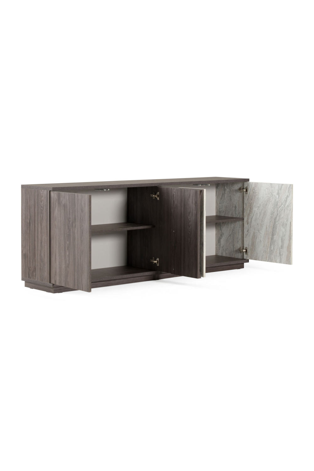 Gray Elm 4-Door Sideboard | OROA Modern Cairo | Oroa.com