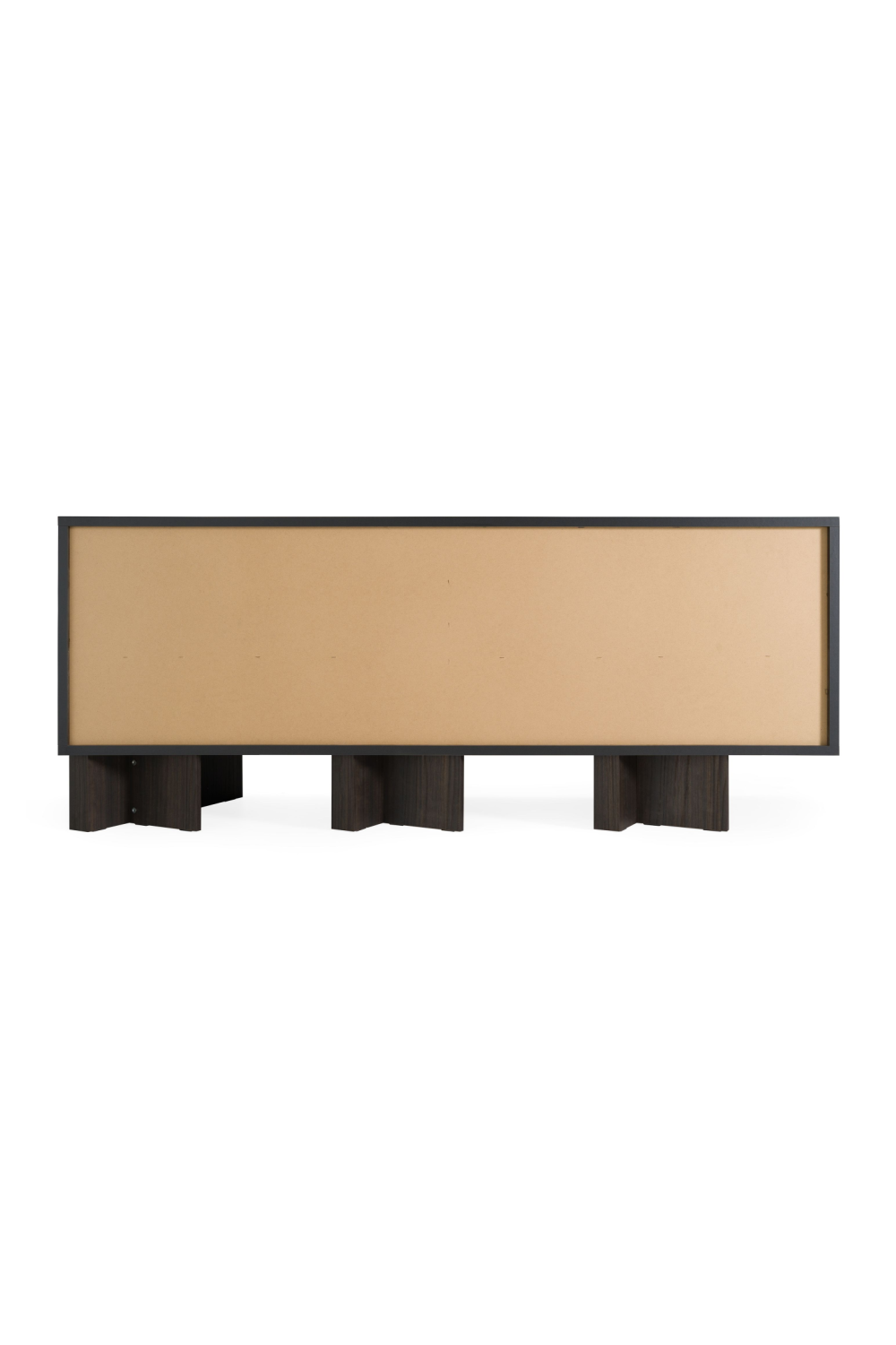 Gray Volcanic Rock 4-Door Sideboard | Oroa.com