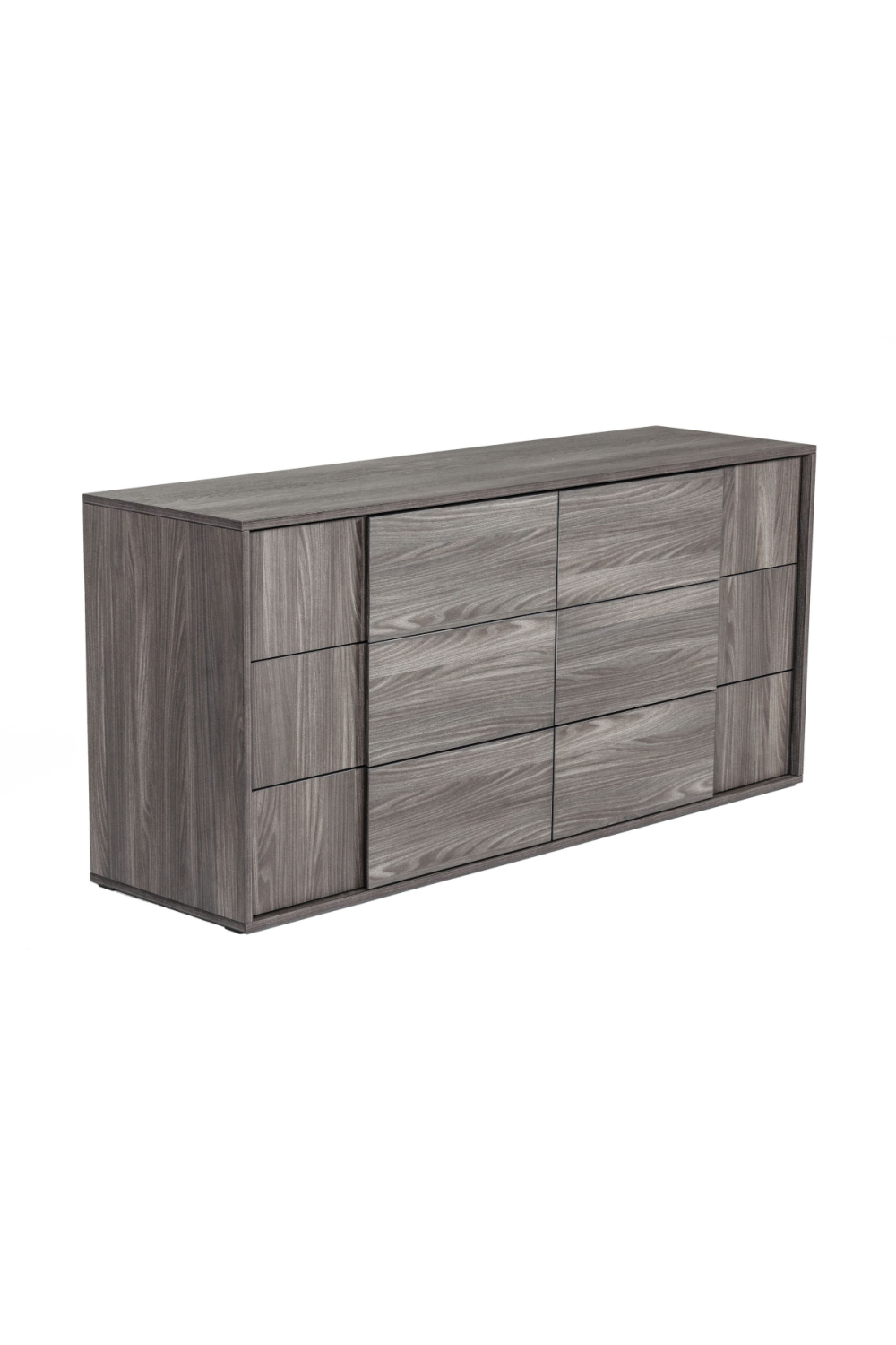 6-Drawer Gray Elm Dresser | OROA Modern Asus | Oroa.com