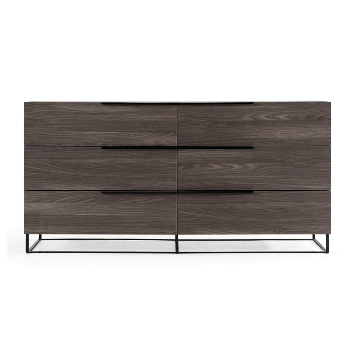 Gray Oak 6-Drawer Dresser | OROA Modern Enzo