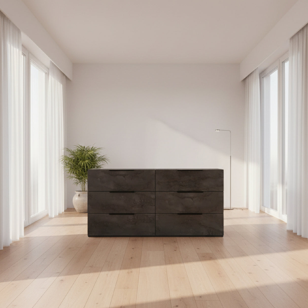 Volcano Oxide 6-Drawer Dresser | Oroa.com