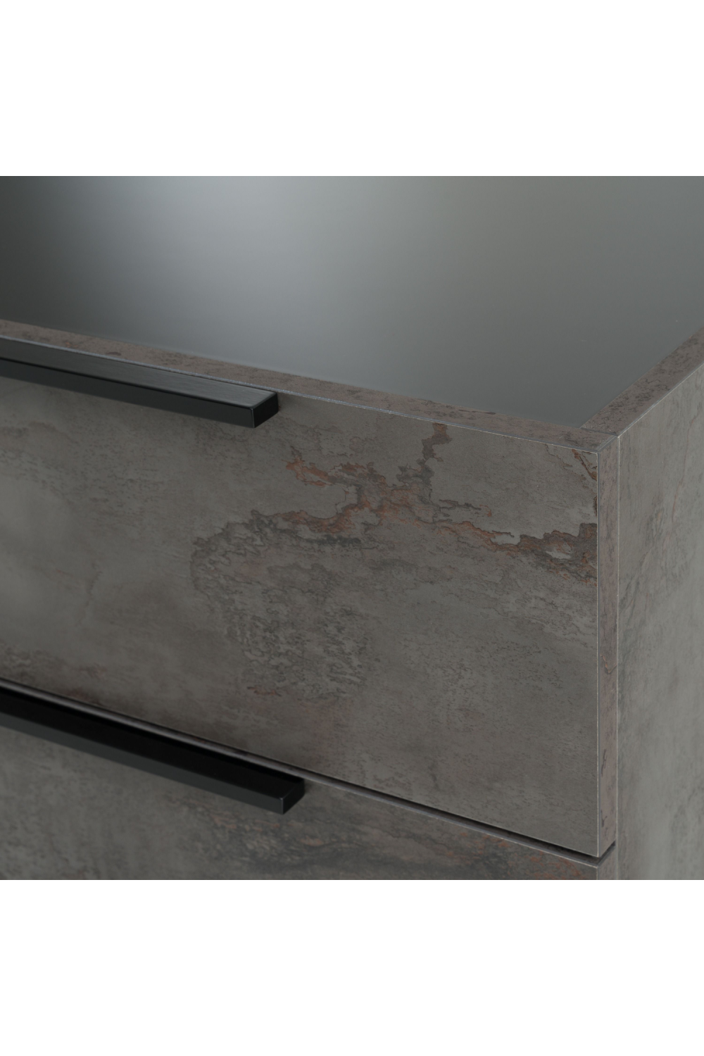 Volcano Oxide 2-Drawer Nightstand | Oroa.com