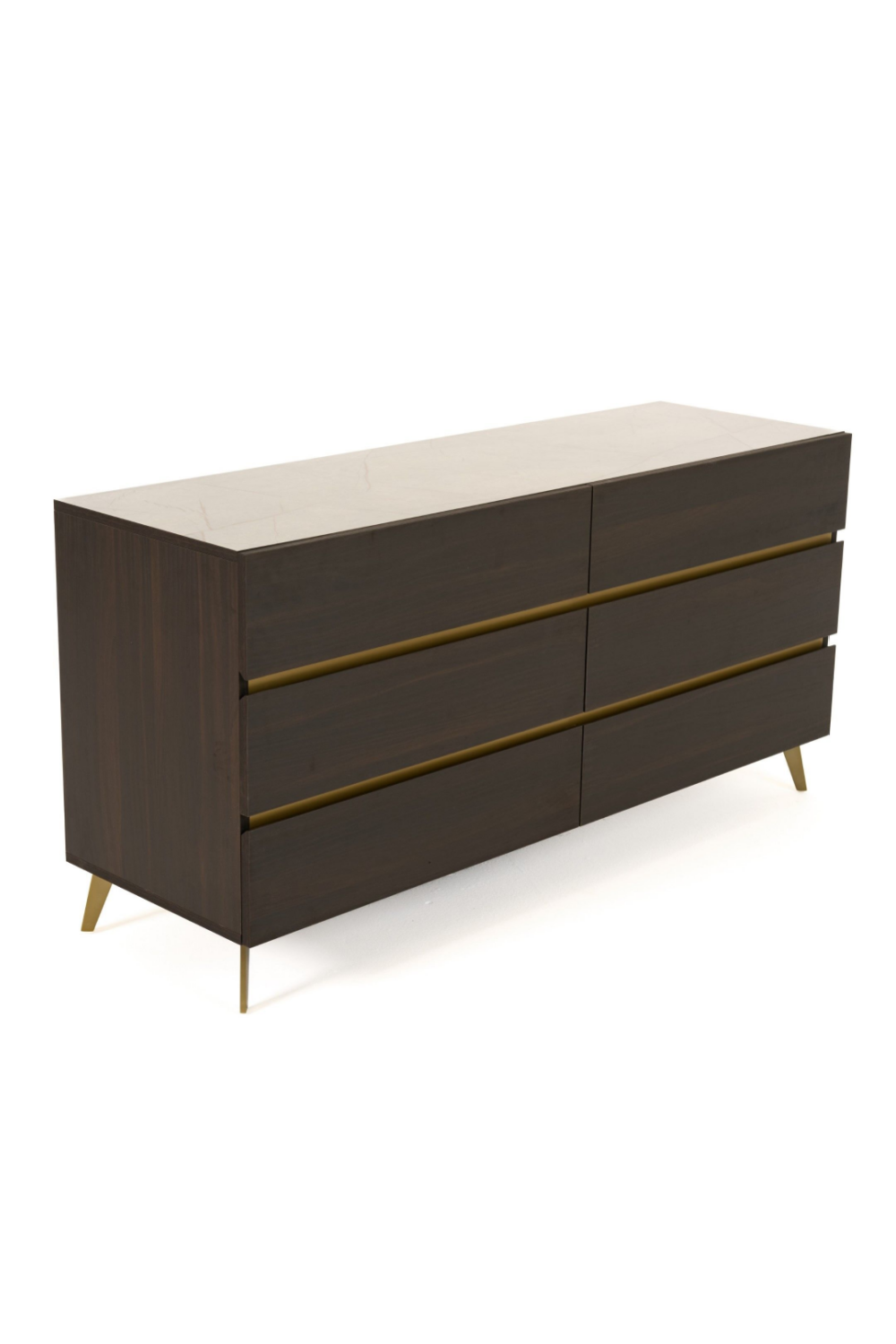 Dark Eucalyptus 6-Drawer Dresser | Oroa.com