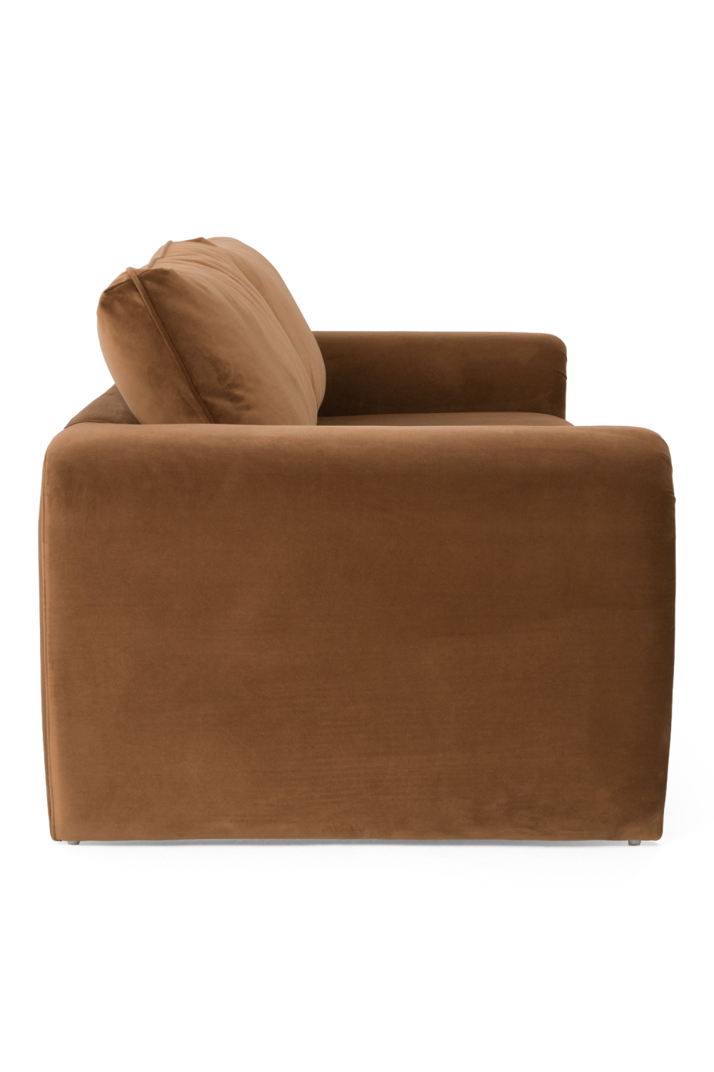 Brown Velvet Sofa | OROA Modern Bentley | Oroa.com
