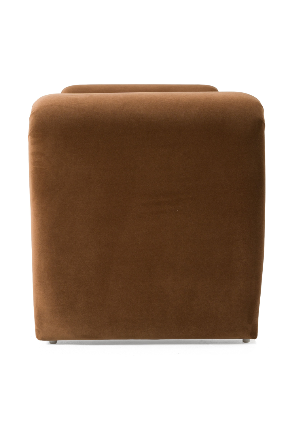 Modern or European furniture - Brown Velvet Bench - link to oroa.com