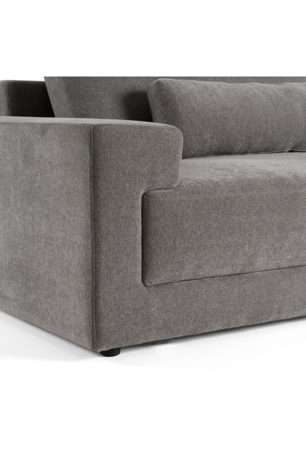 Gray Right-Facing Sectional Sofa | OROA Modern Loki | Oroa.com