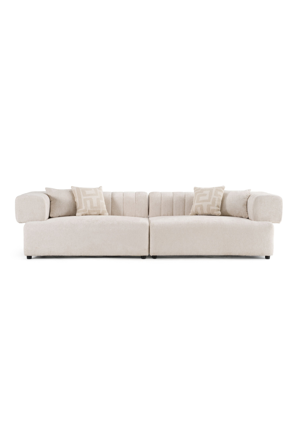 Square-Armed 2-Piece Sofa | OROA Modern Moreno | Oroa.com