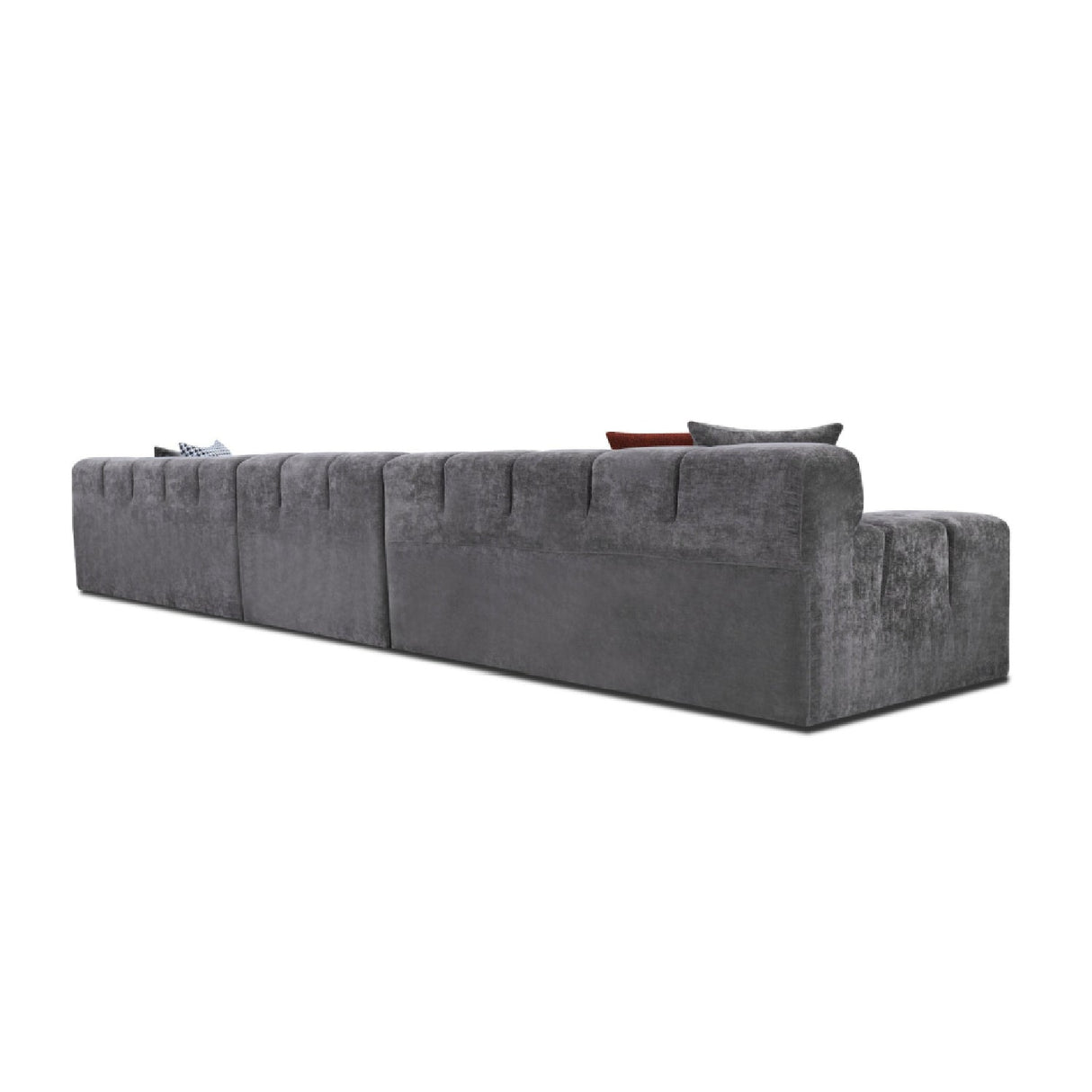 Gray Tufted Sofa – Rhonda – alternate view 6
