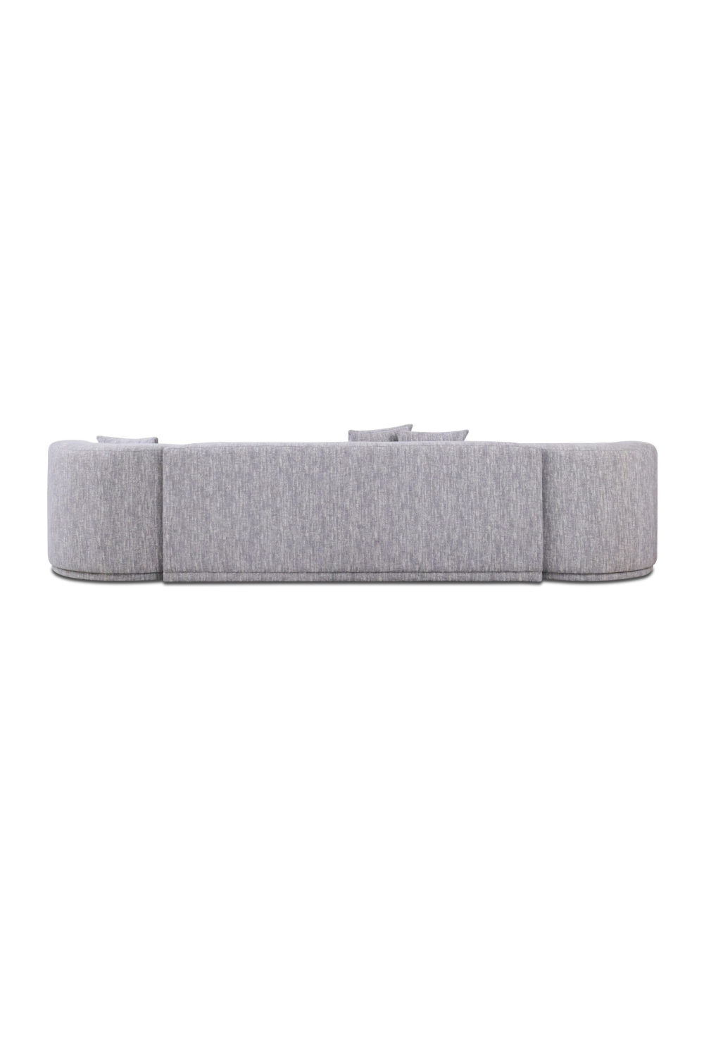 Gray 4-Seater Sofa with Swirling Chairs | OROA Modern Beau | Oroa.com