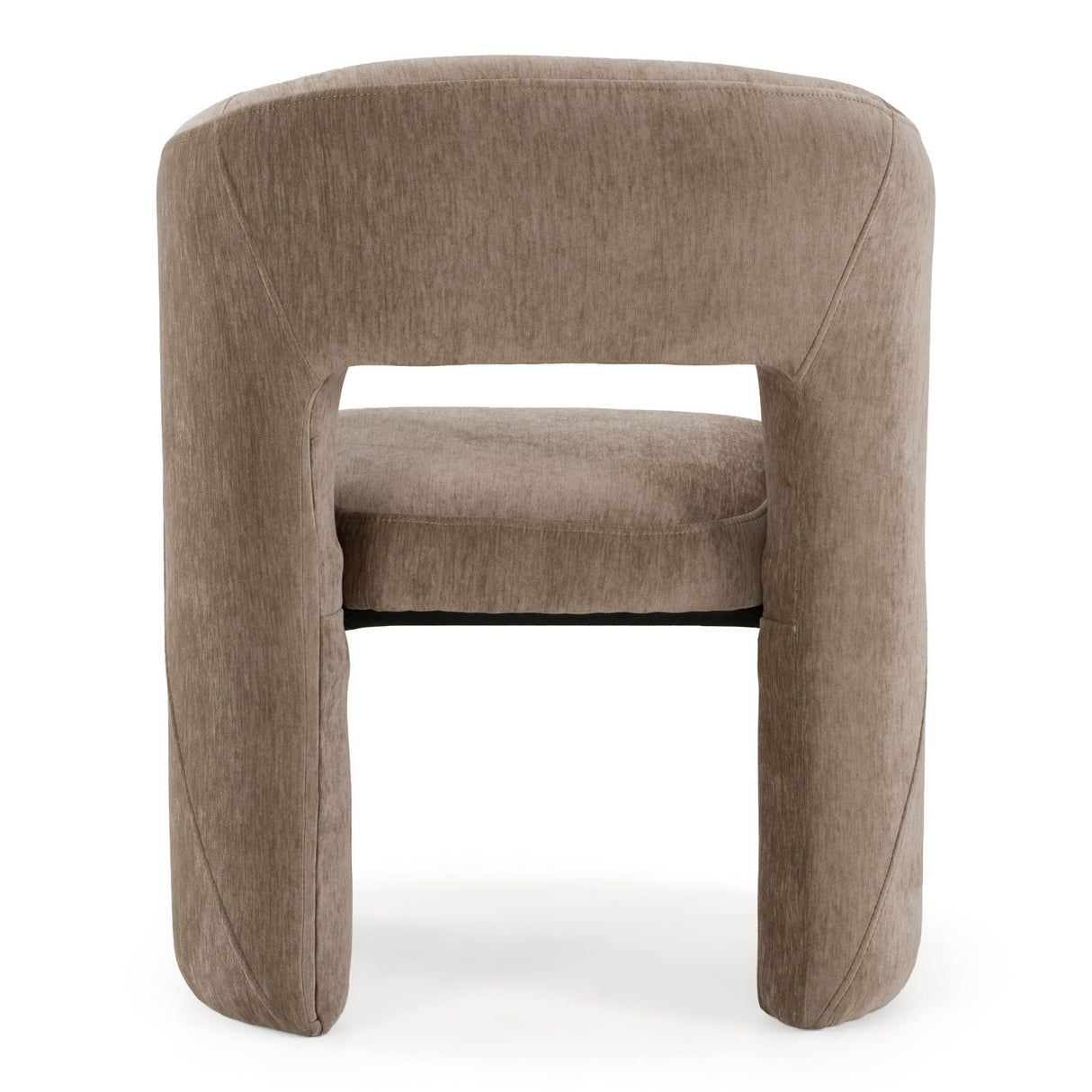Tan Fabric Dining Chair | OROA Modern Weaver
