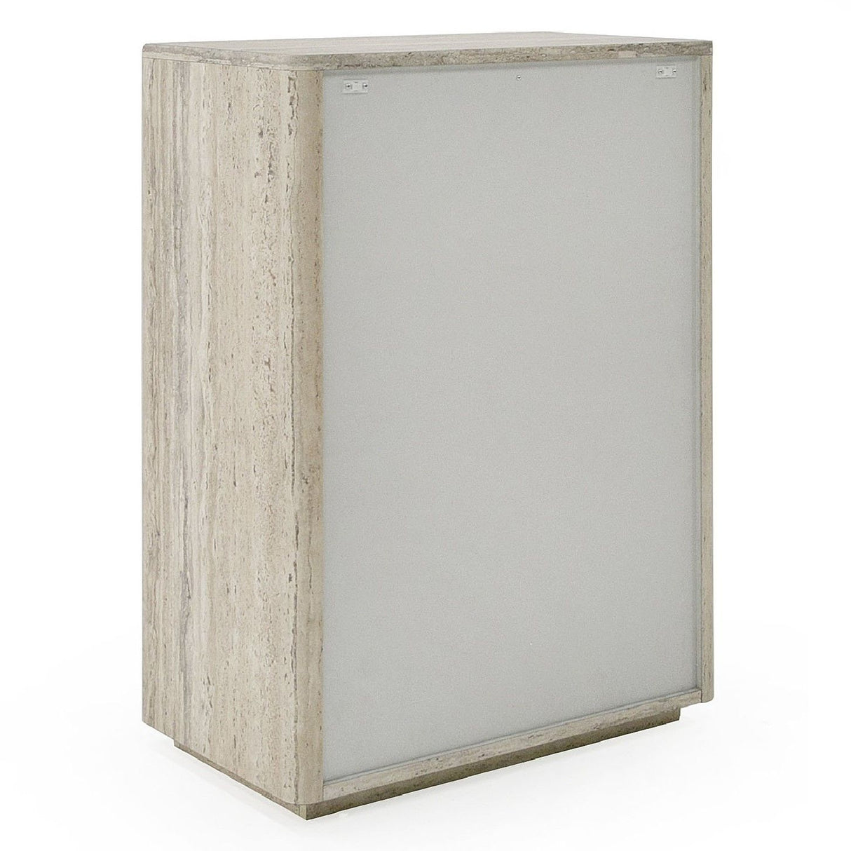 Travertine 4-Drawer Desk | Oroa.com