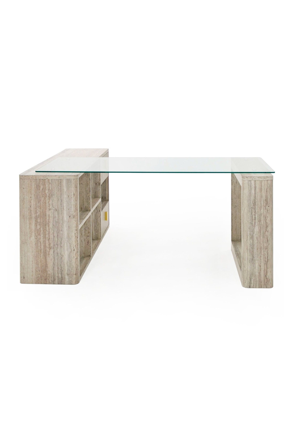 Travertine Reversible Desk | OROA Modern Roma | Oroa.com