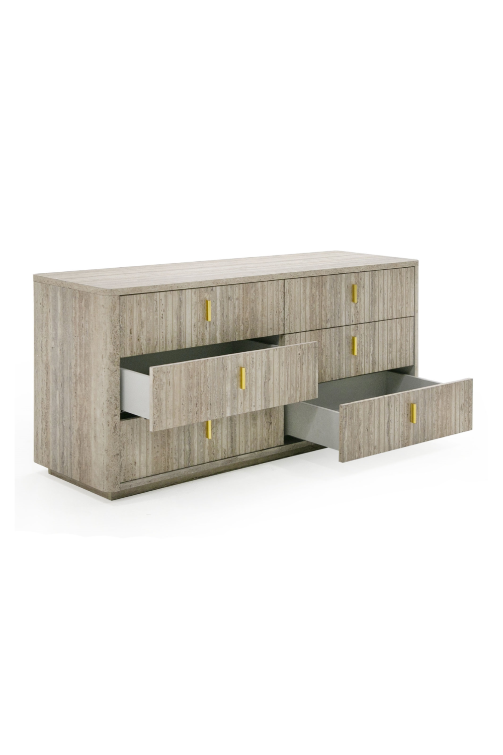 Travertine 6-Drawer Dresser | Oroa.com