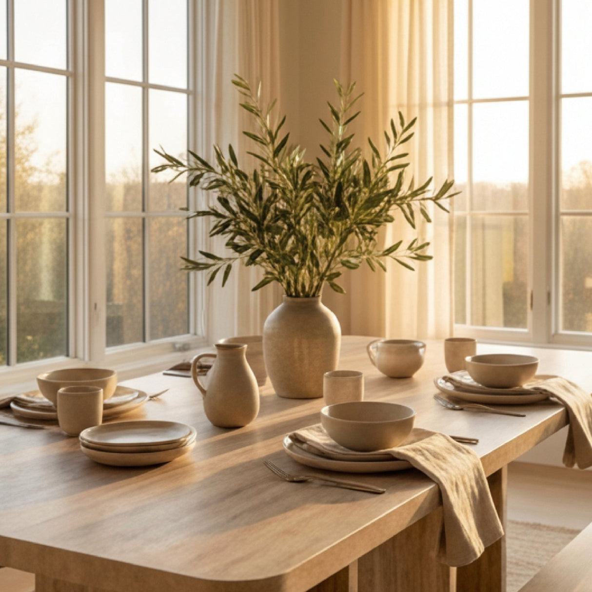 Rectangular Travertine Dining Table – Roma – alternate view 13