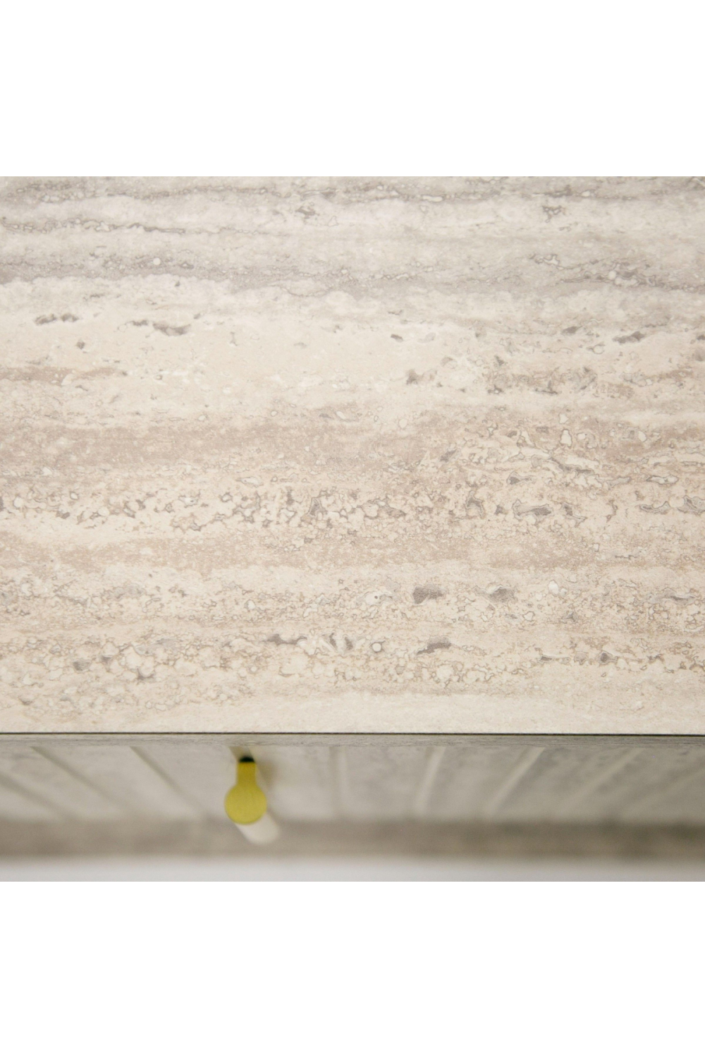 Travertine Inspired 1-Drawer Nightstand | OROA Modern Roma | Oroa.com