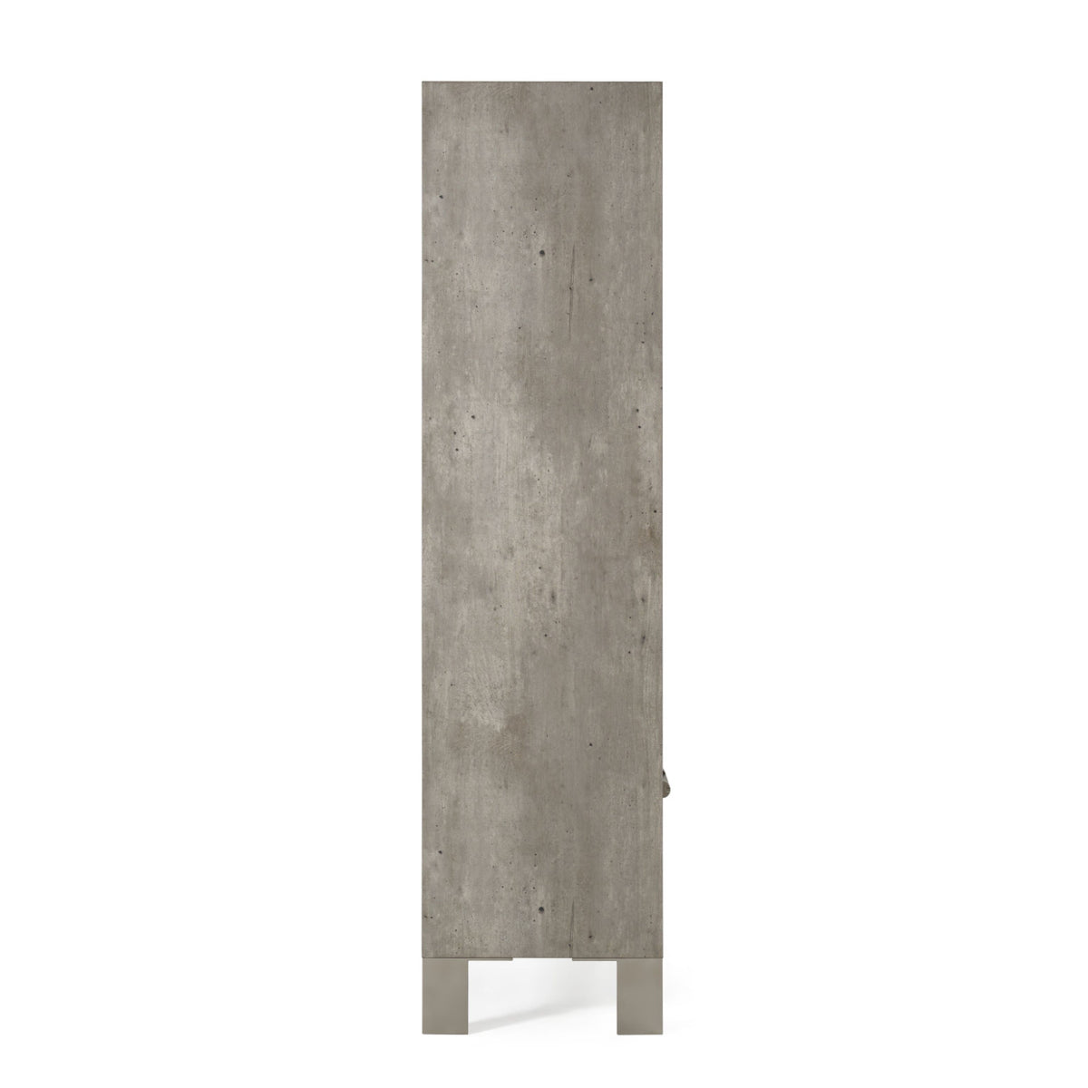 Brown Oak & Concrete Bookcase | OROA Modern Boston