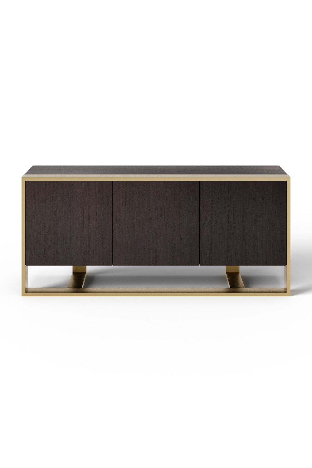 Wenge Veneer 3-Door Sideboard | Oroa.com