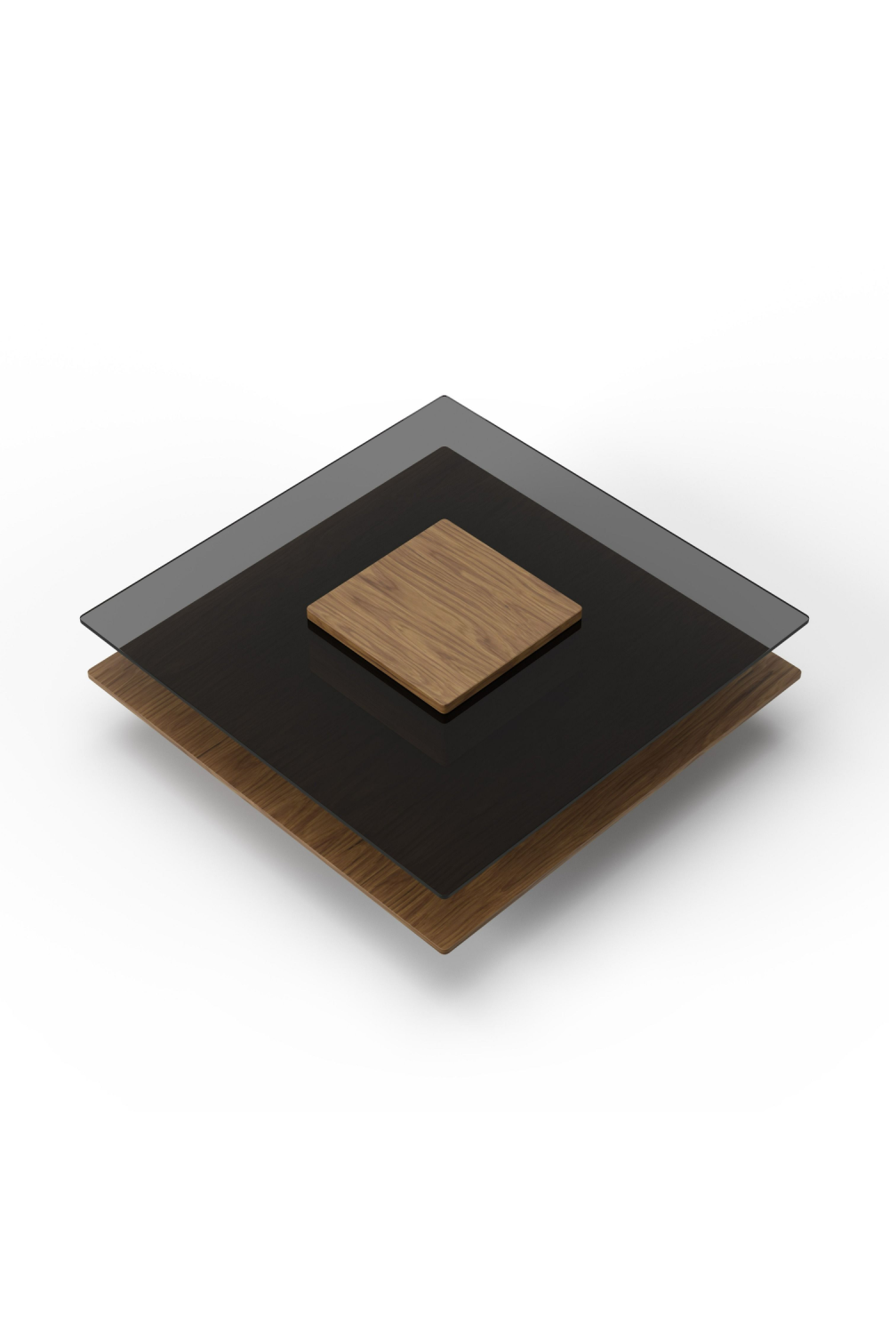 Glass & Wood Coffee Table | OROA Modern Clarion | Oroa.com