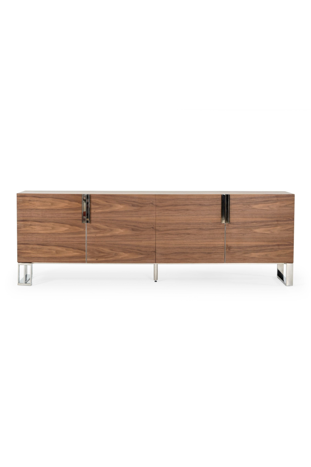 Walnut Veneer 4-Door Sideboard | OROA Modern Gilroy | Oroa.com